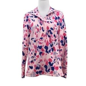 T by Talbots Half Button Pullover Plus Size Sweatshirt : Size 2X : With Pockets